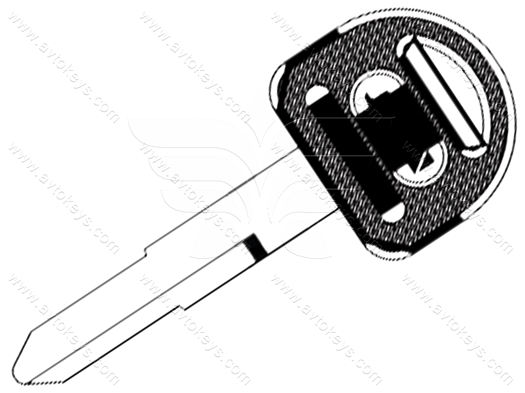 Заготовка ключа DAE-1P JMA