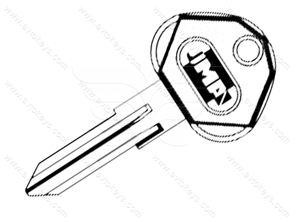 Заготовка ключа DAT-8iP1 JMA