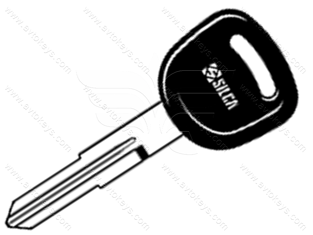 Заготовка ключа DLM1P Silca