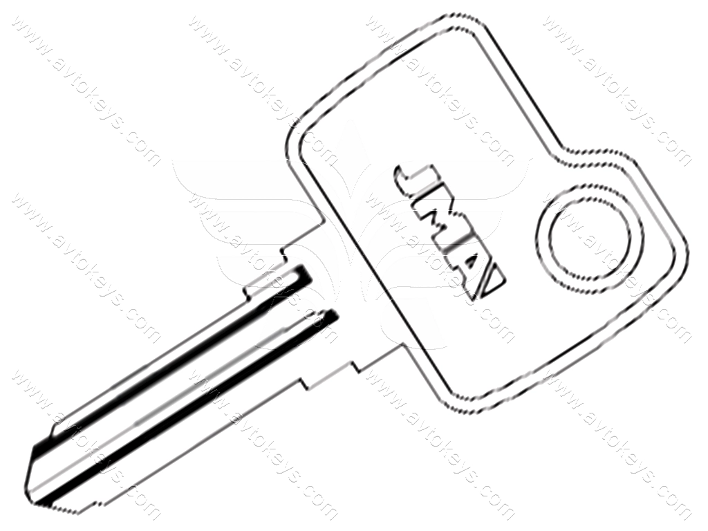 Заготовка ключа FAR-3D JMA