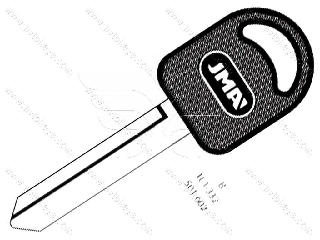 Заготовка ключа FO-8DP1 JMA