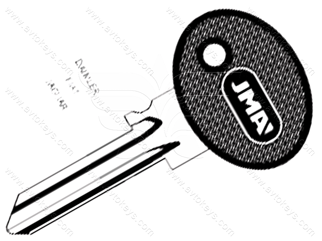 Заготовка ключа FO-FRP JMA