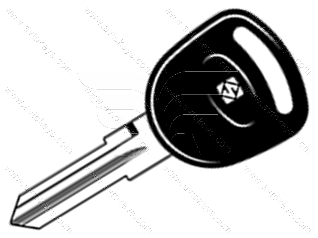 Заготовка ключа FO10AP Silca