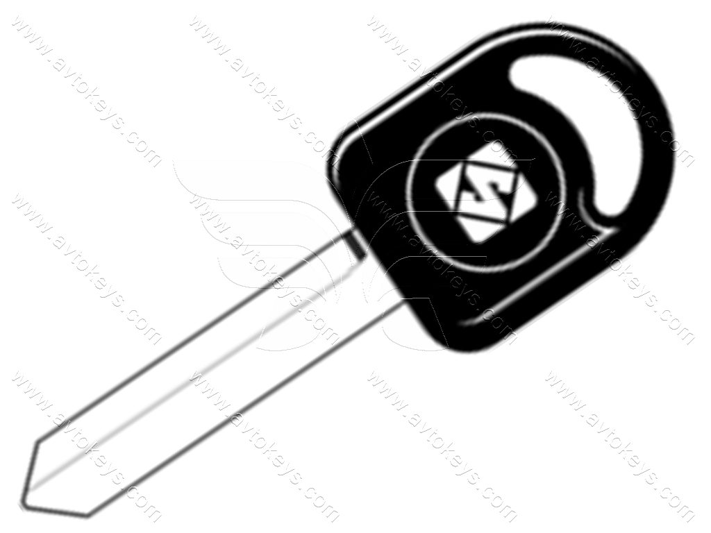 Заготовка ключа FO29BP Silca