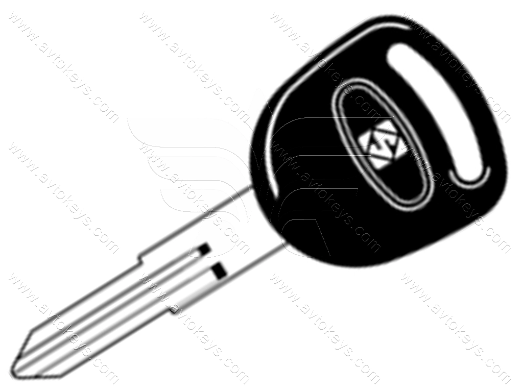 Заготовка ключа FO33AP Silca