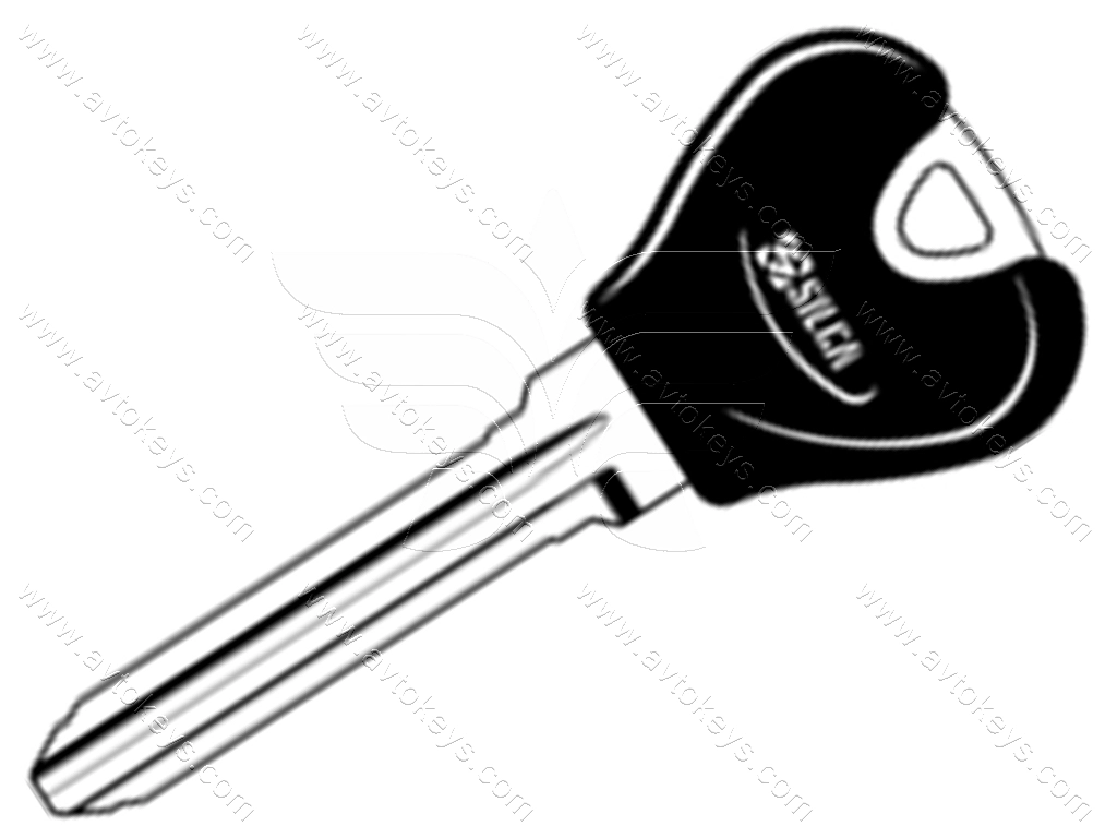 Заготовка ключа FO34AP Silca