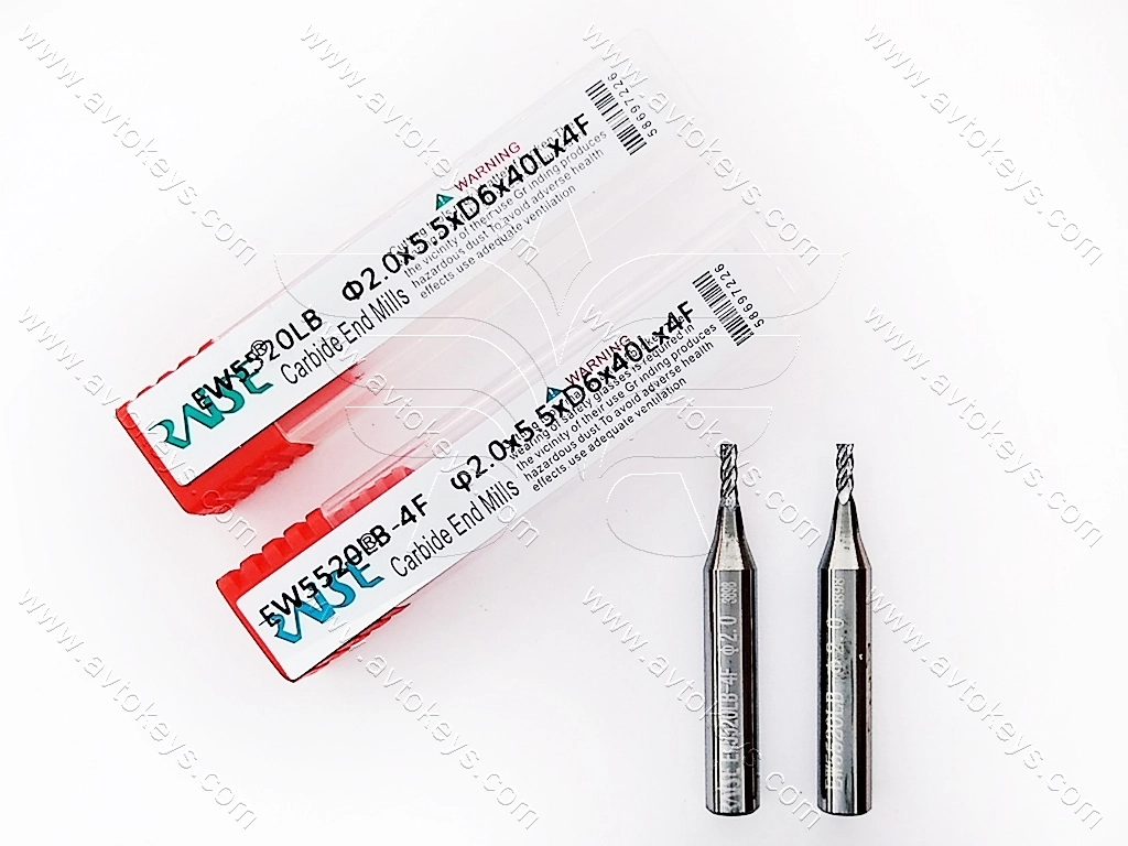 Фреза 2.0мм вертикальна, карбід EW5520L, cutter (?2.05.56404F), Raise