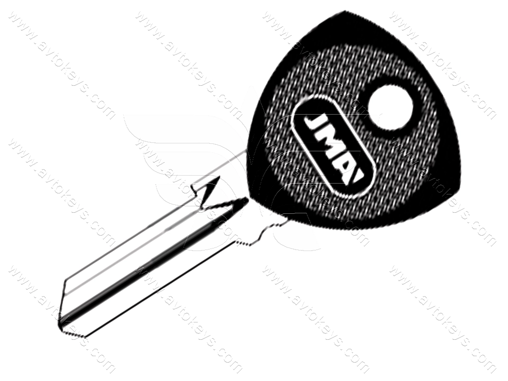 Заготовка ключа GIOB-1DP JMA