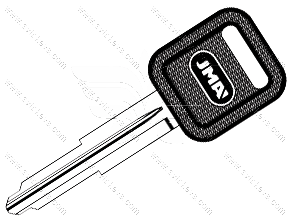 Заготовка ключа GM-3P JMA