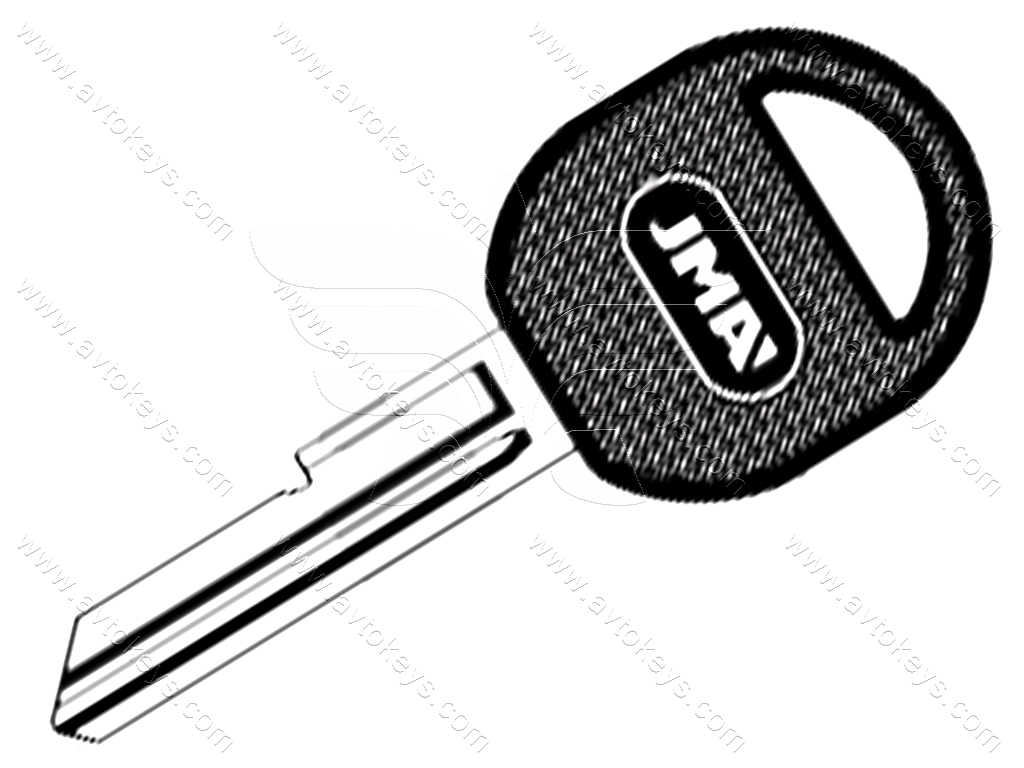 Заготовка ключа GM-11P JMA