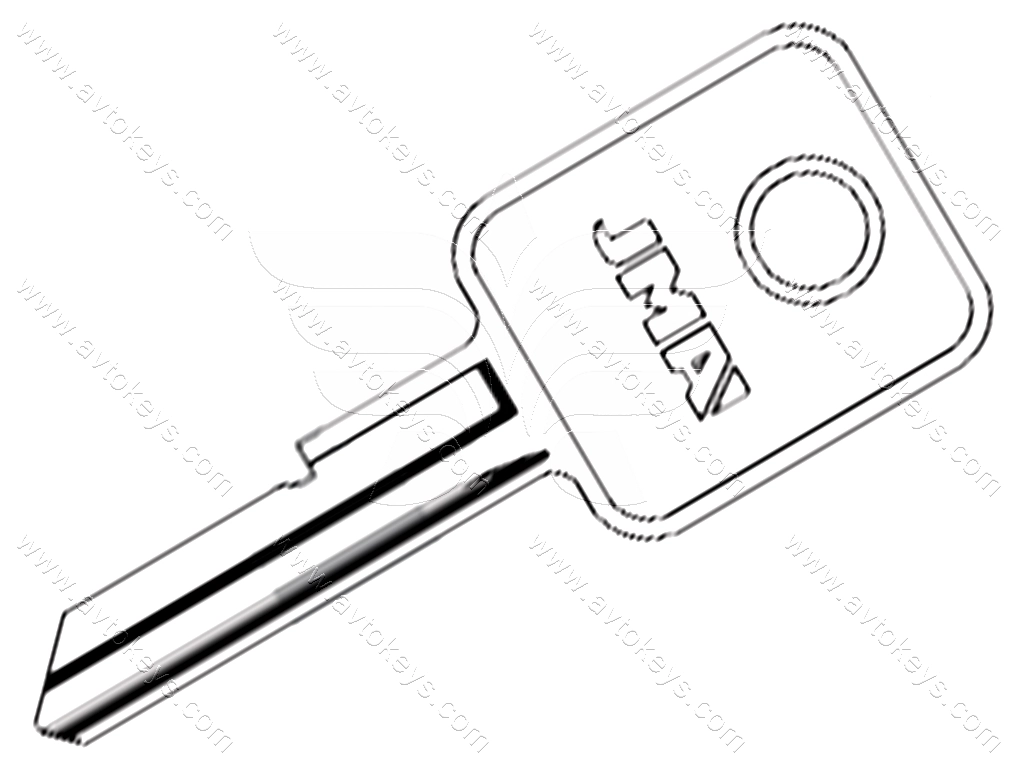 Заготовка ключа GM-C JMA