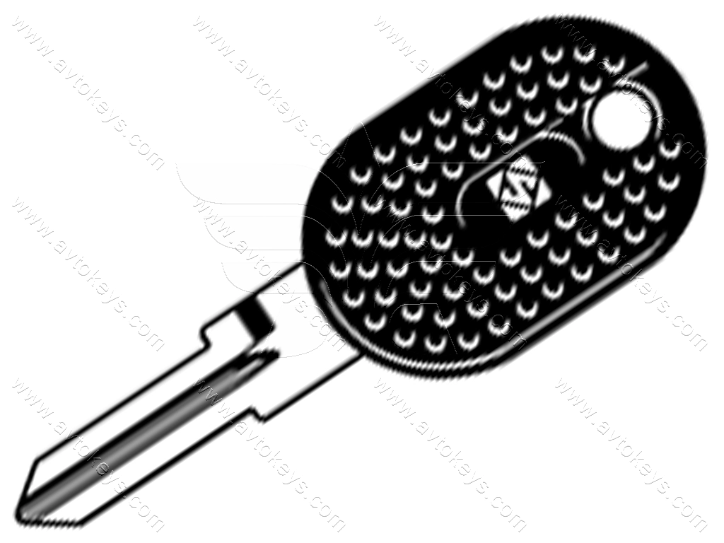 Заготовка ключа GT5FP Silca