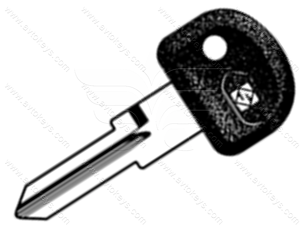 Заготовка ключа GT7BP Silca