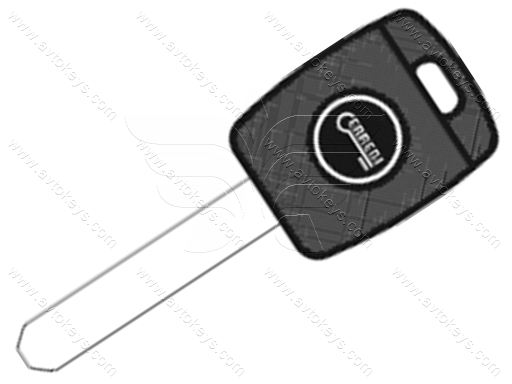 Заготовка ключа HD58P Errebi