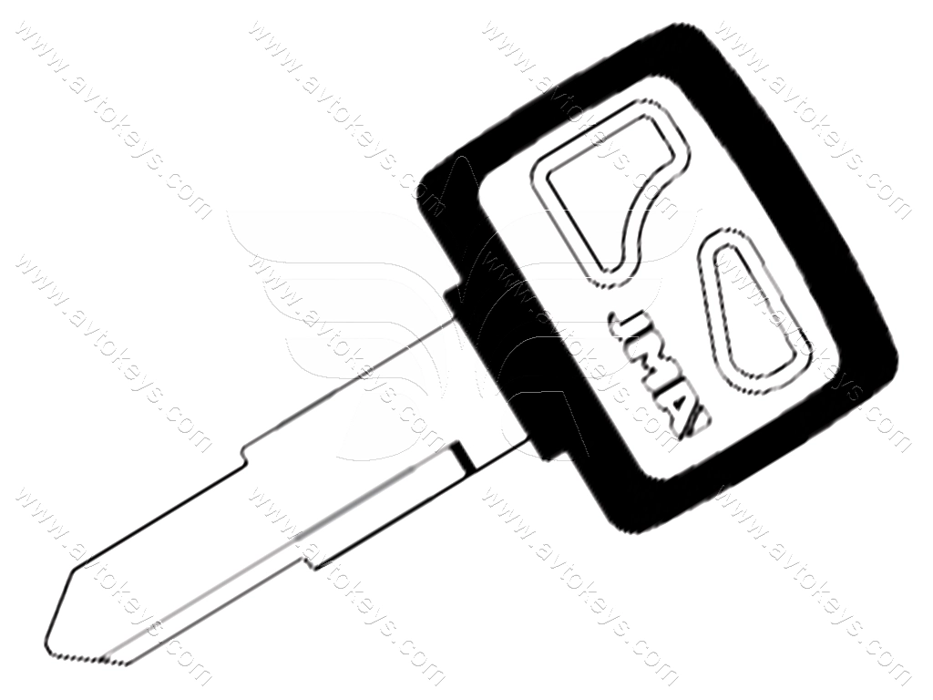 Заготовка ключа HOND-19P JMA