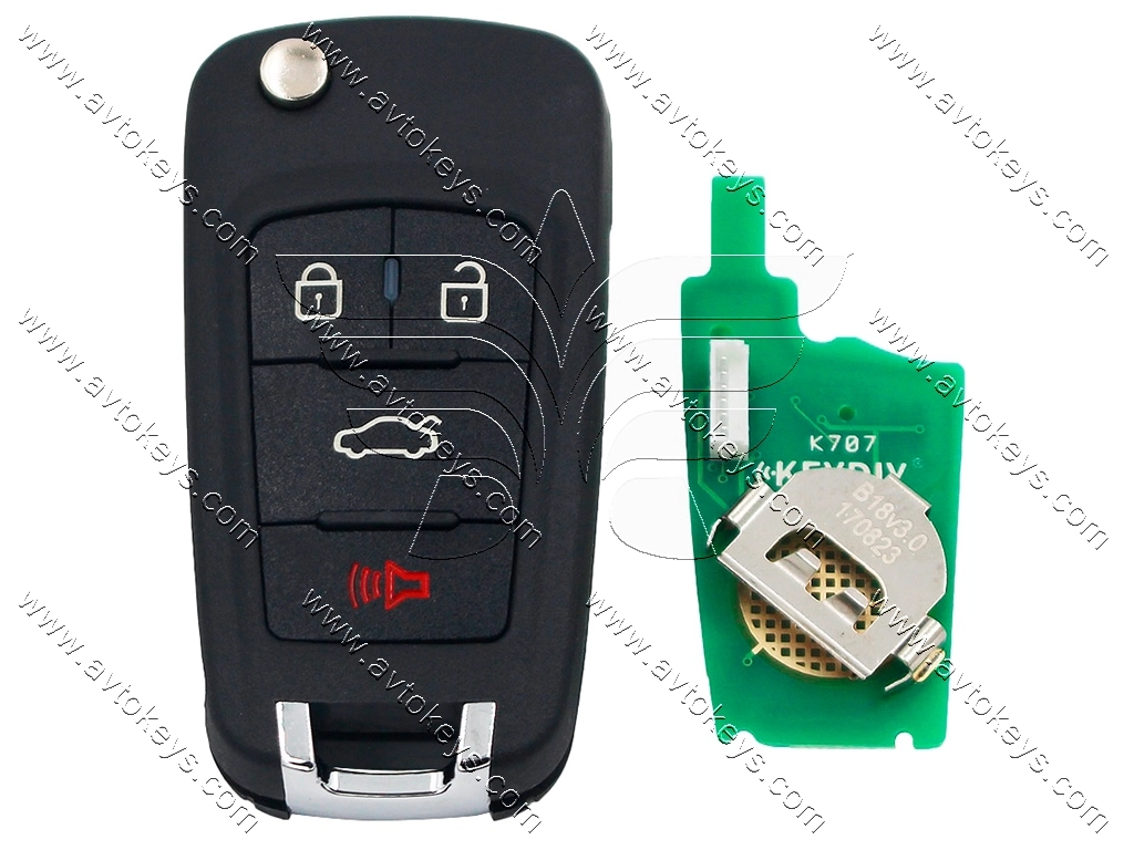 Універсальний ключ B18, для програматора KD, KEYDIY — изображение 3