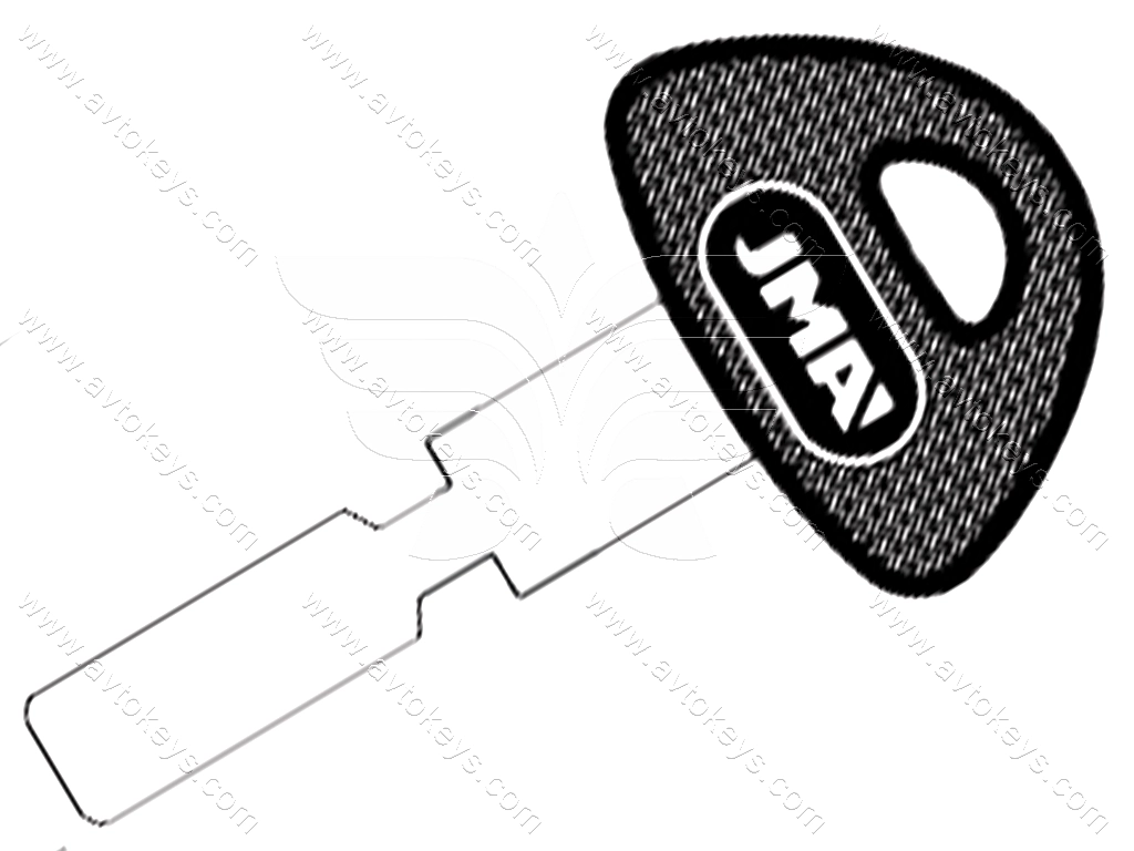 Заготовка ключа HU-2P JMA