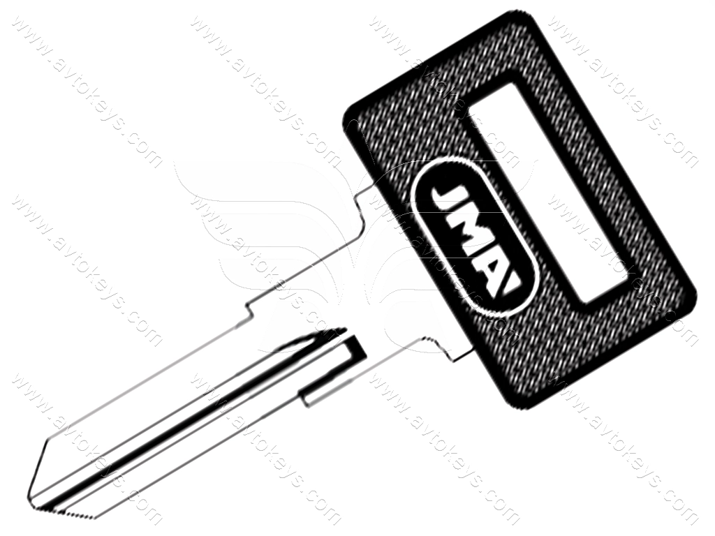 Заготовка ключа HU-DFP JMA