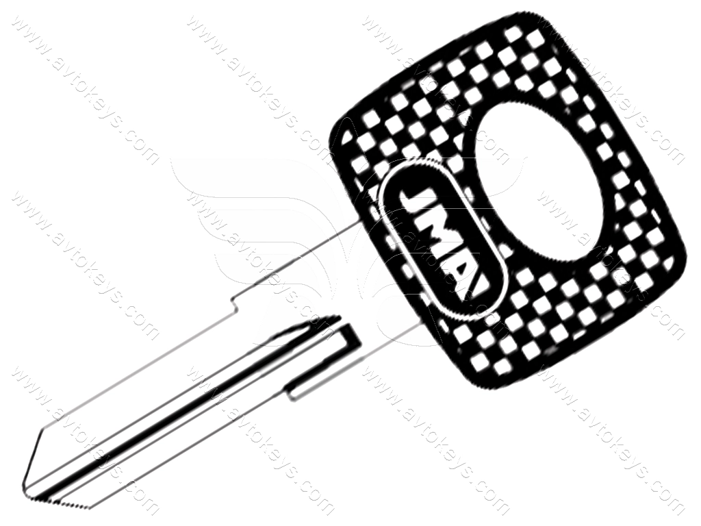 Заготовка ключа HU-DFP1 JMA