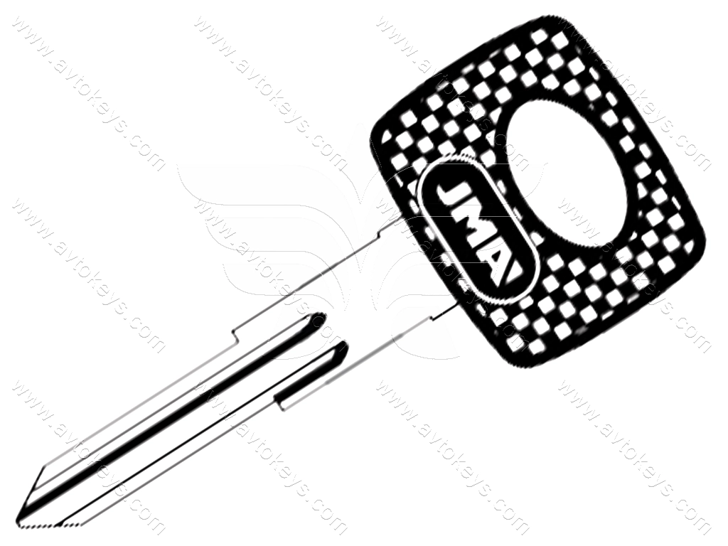 Заготовка ключа HU-MNP JMA