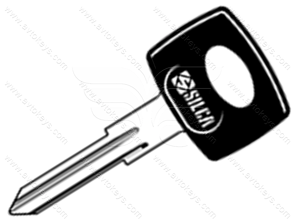 Заготовка ключа HU32P Silca