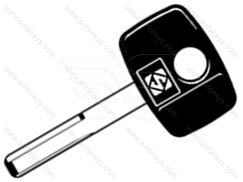 Заготовка ключа HU43P Silca