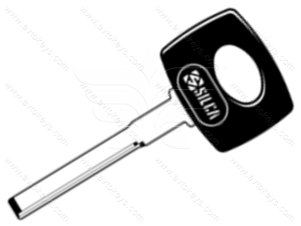 Заготовка ключа HU55P Silca