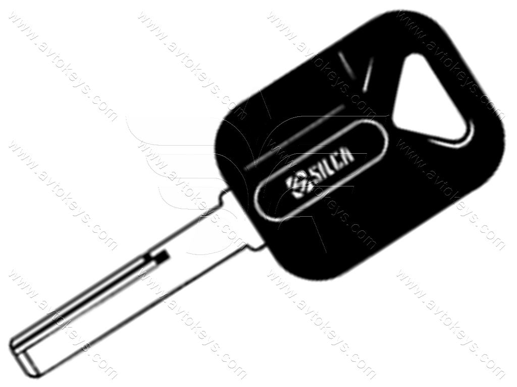 Заготовка ключа HU56RP Silca