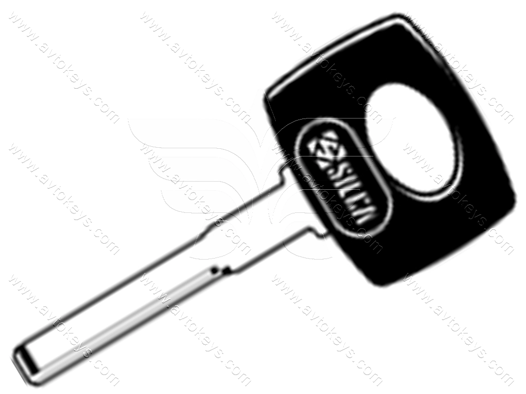 Заготовка ключа HU64P Silca