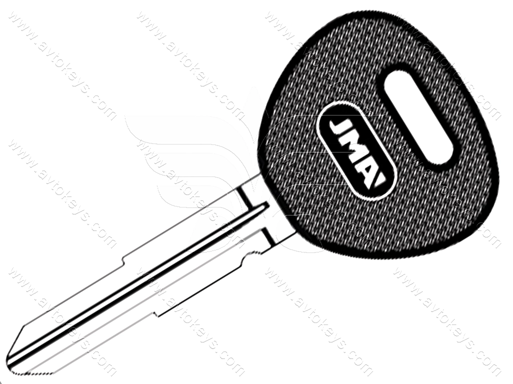 Заготовка ключа HY-5P JMA