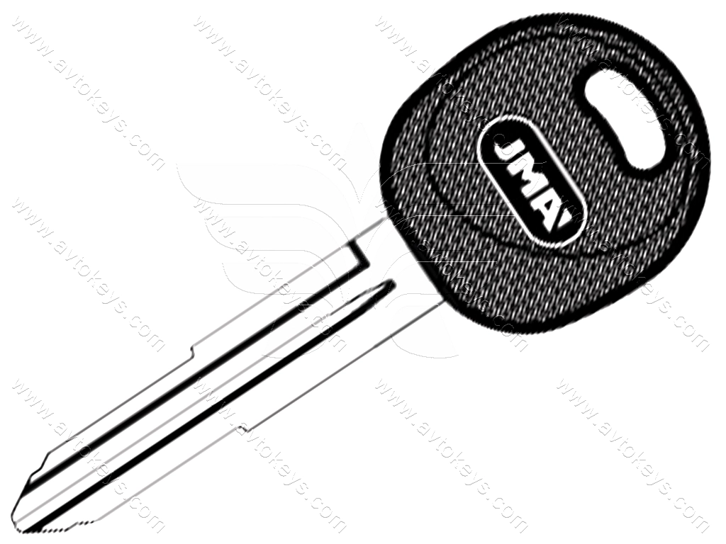 Заготовка ключа HY-6DP JMA