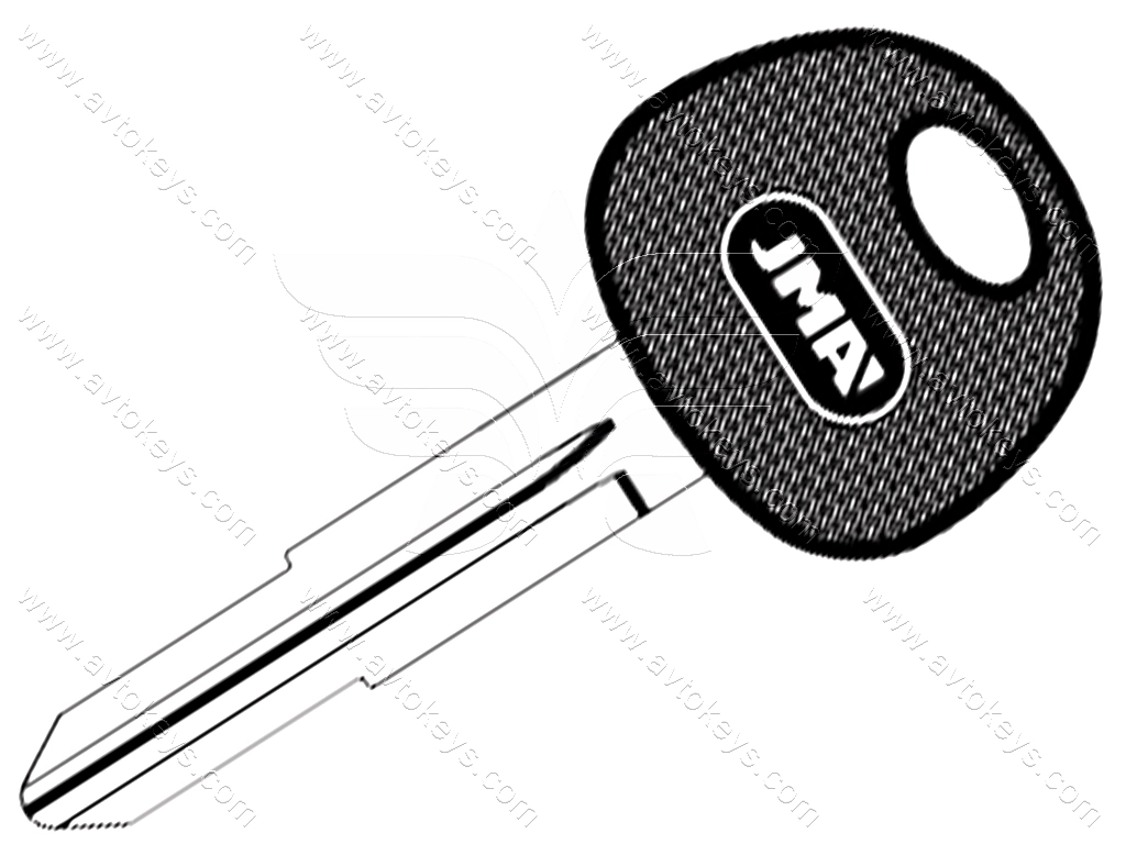 Заготовка ключа HY-9P2 JMA