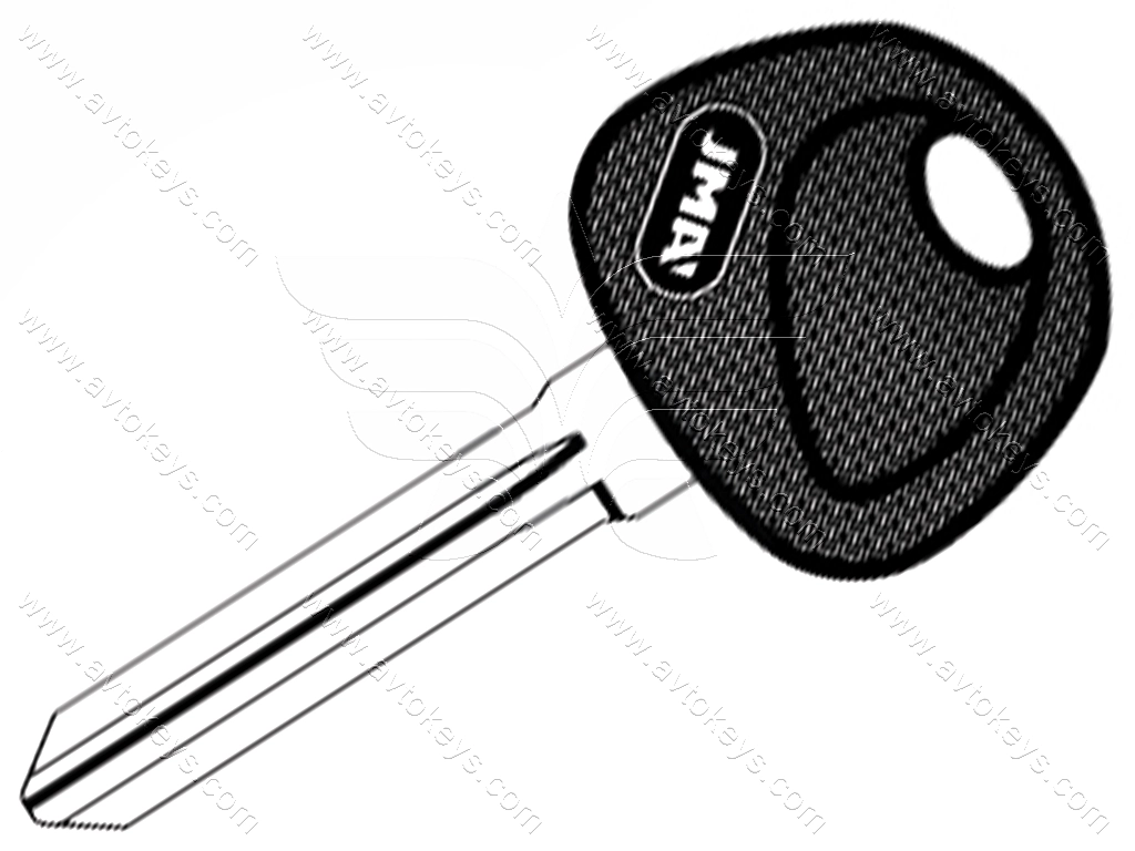 Заготовка ключа HY-11P3 JMA