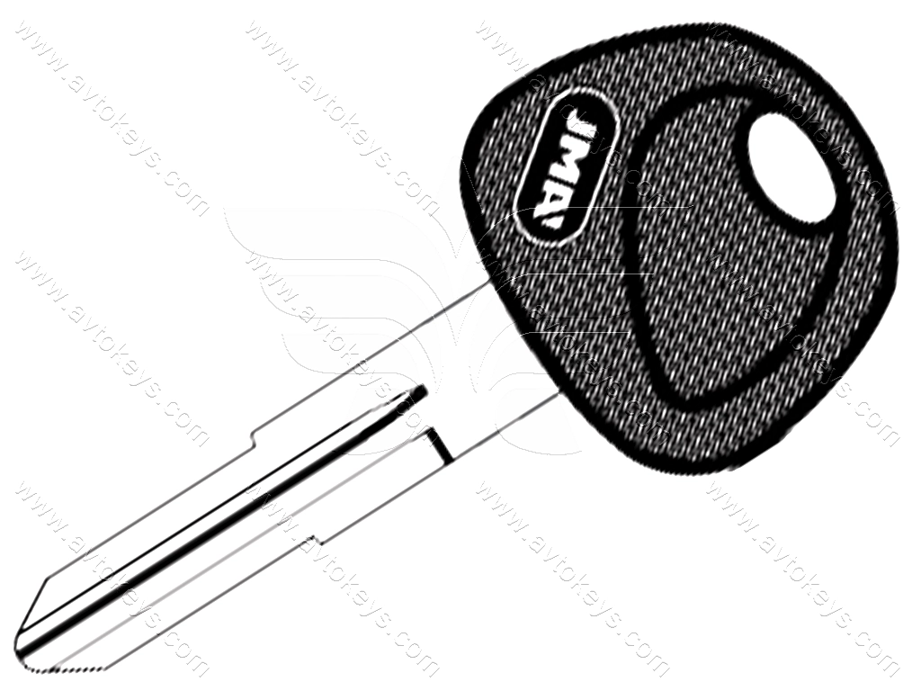 Заготовка ключа HY-12P3 JMA
