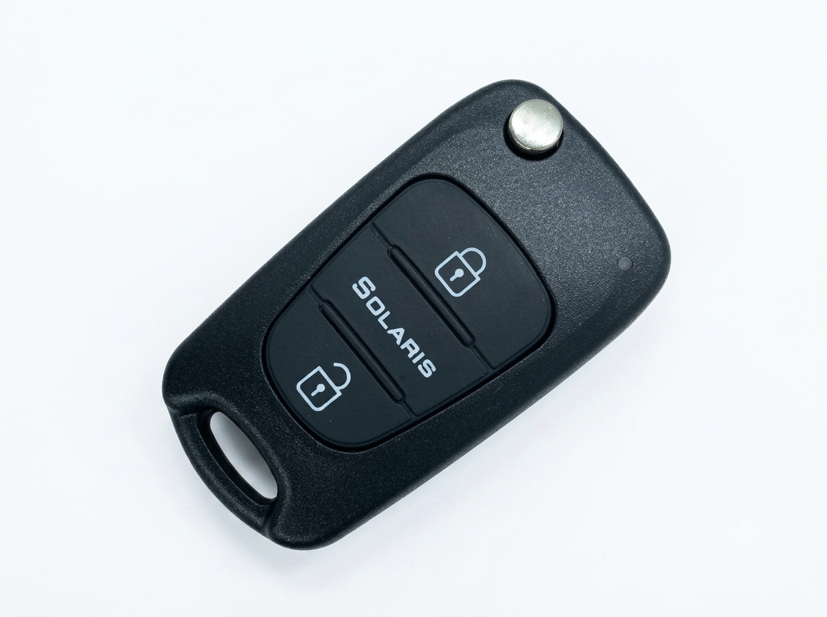 Корпус викидного ключа Hyundai Solaris 3 кнопки, лезо HYN17