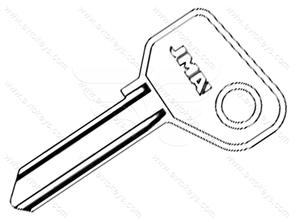 Заготовка ключа IMS-5 JMA