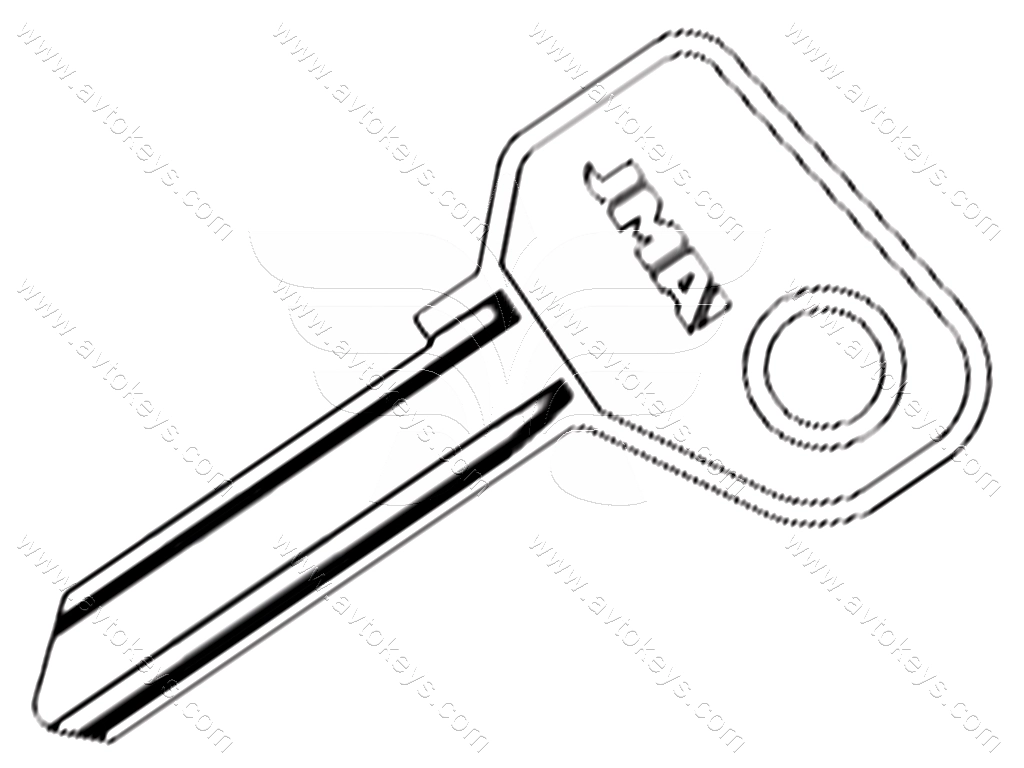 Заготовка ключа IMS-13 China