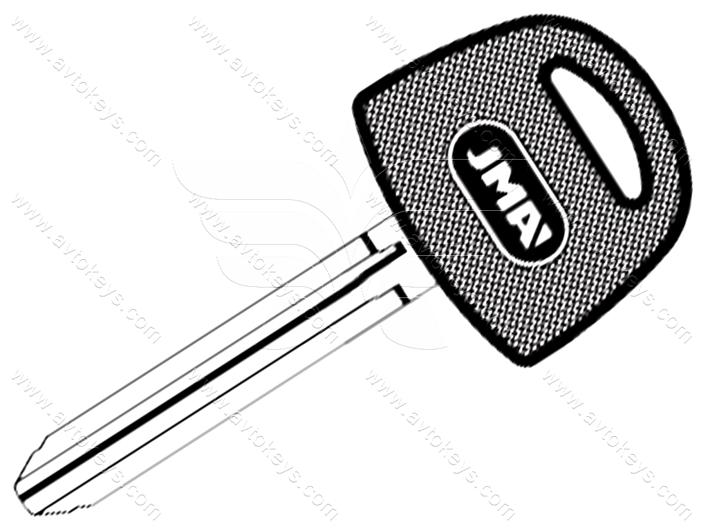 Заготовка ключа ISU-3DP JMA