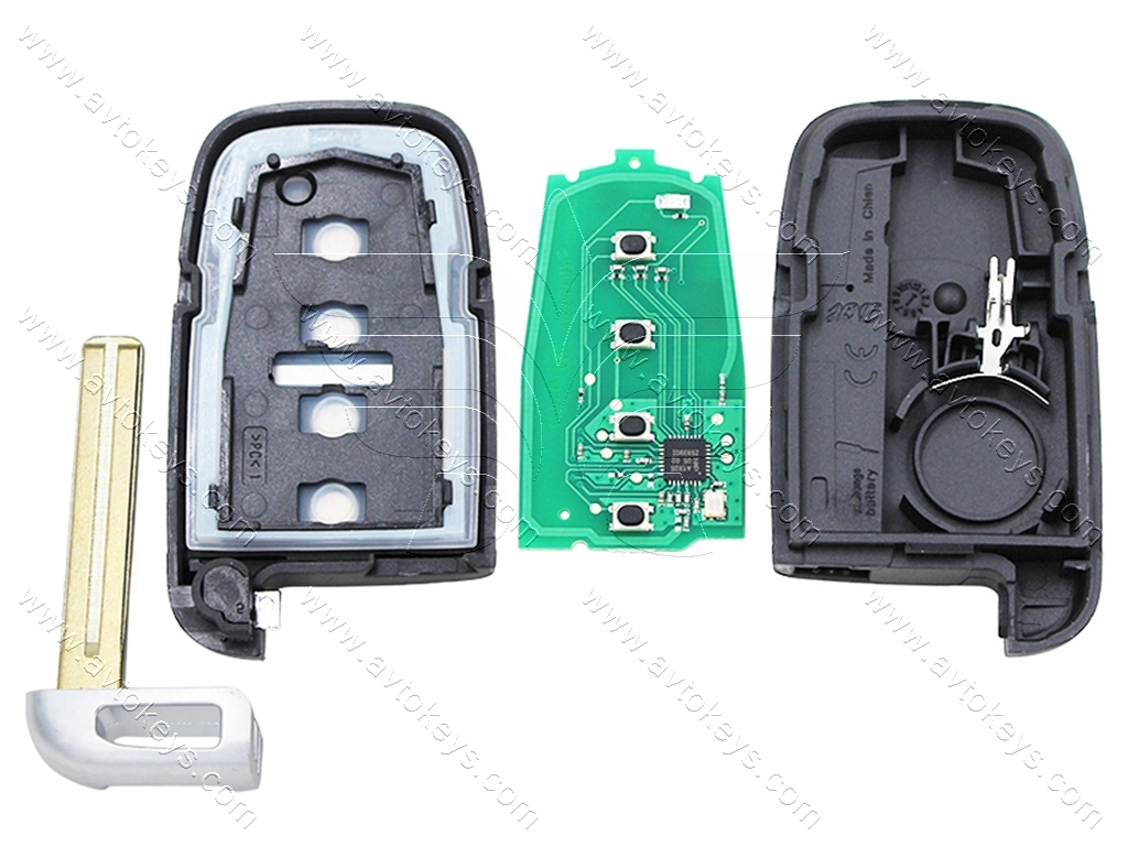 Універсальний ключ ZB04-4, для програматора KD, KEYDIY — изображение 4