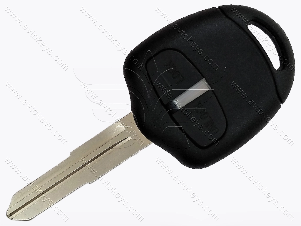 Корпус ключа Mitsubishi Lancer, Outlander та інші, 2 кнопки, лезо MIT11R