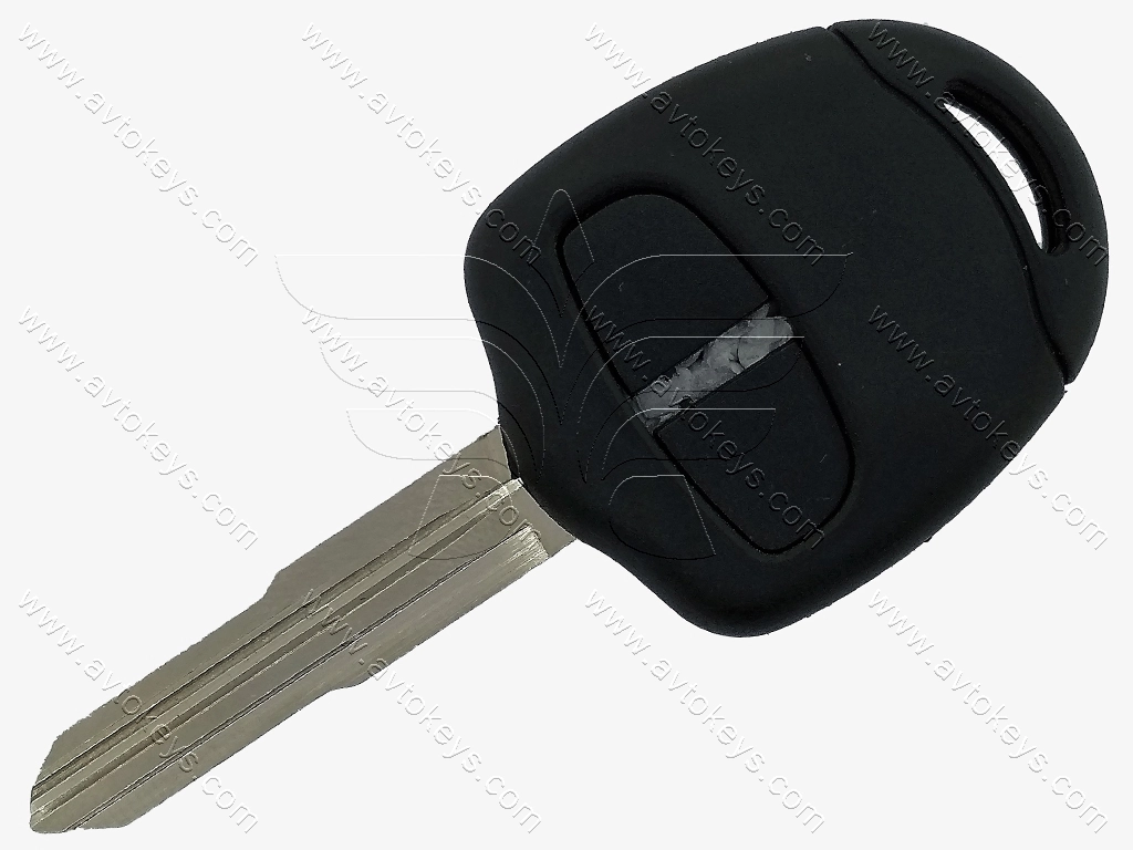 Корпус ключа Mitsubishi L200, Pajero 2 кнопки, лезо MIT8