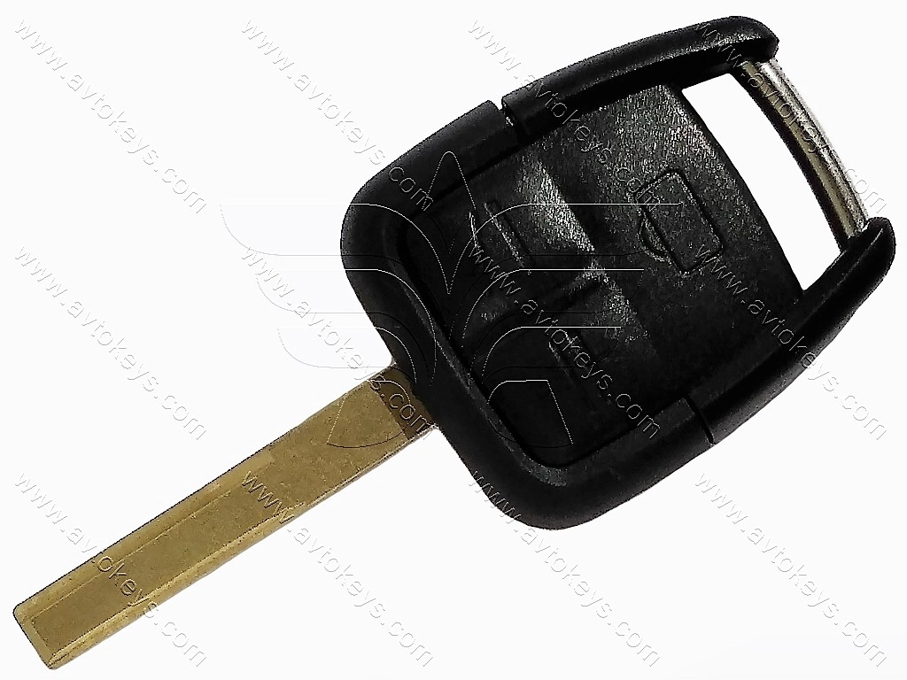 Корпус ключа Opel Vectra, Zafira та інші, 3 кнопки, лезо HU43