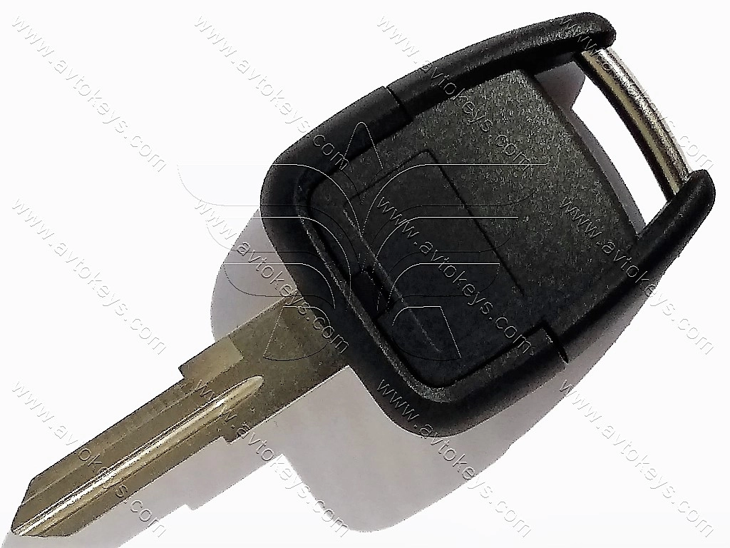 Корпус ключа Opel Astra, Corsa, Tigra та інші, 2 кнопки, лезо YM28 - Зображення 2
