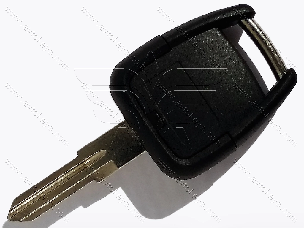 Корпус ключа Opel Astra, Vectra, Tigra та інші, 2 кнопки, лезо HU46 - Зображення 2