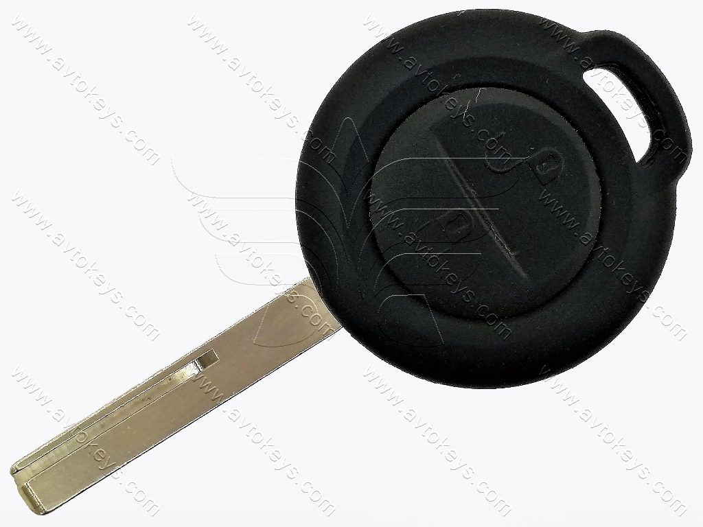 Корпус ключа Mitsubishi Colt 2 кнопки, лезо HU56R