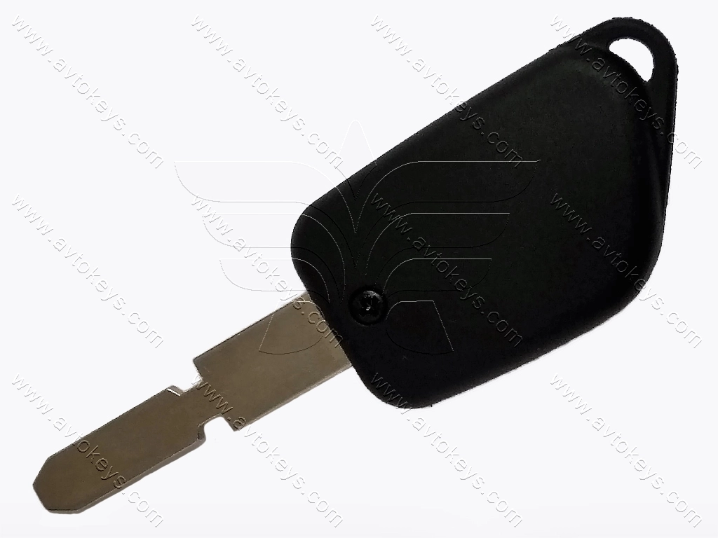 Корпус ключа Peugeot 406, 2 кнопки, лезо NE78 — изображение 2