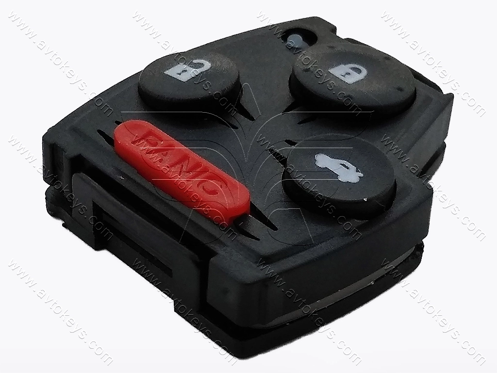 Корпус кнопок ключа Honda, 3+1 кнопки, тип 1 - Зображення 4