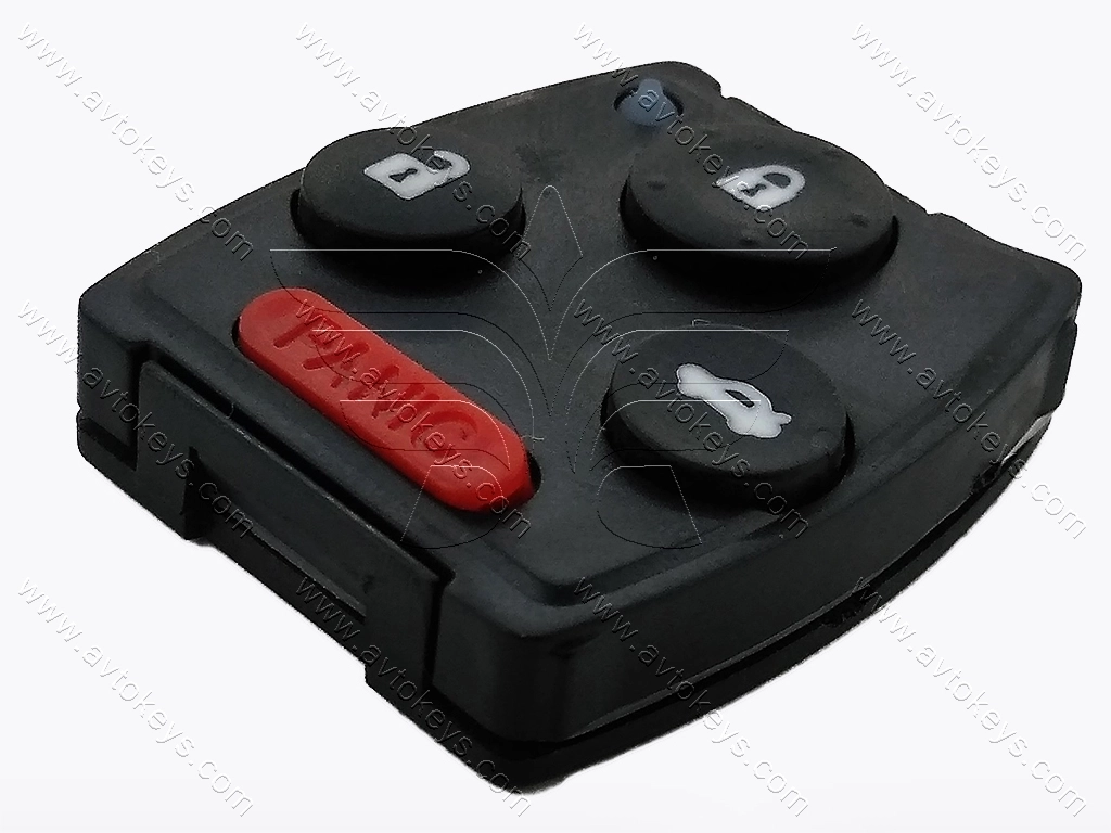 Корпус кнопок ключа Honda, 3+1 кнопки, тип 2 - Зображення 4