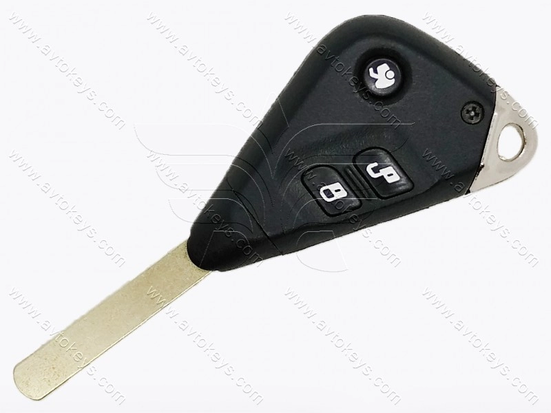 Ключ Subaru Forester, Outback, Legacy, Impreza, 433 Mhz, ID4D-62, 3 кнопки, лезо DAT17