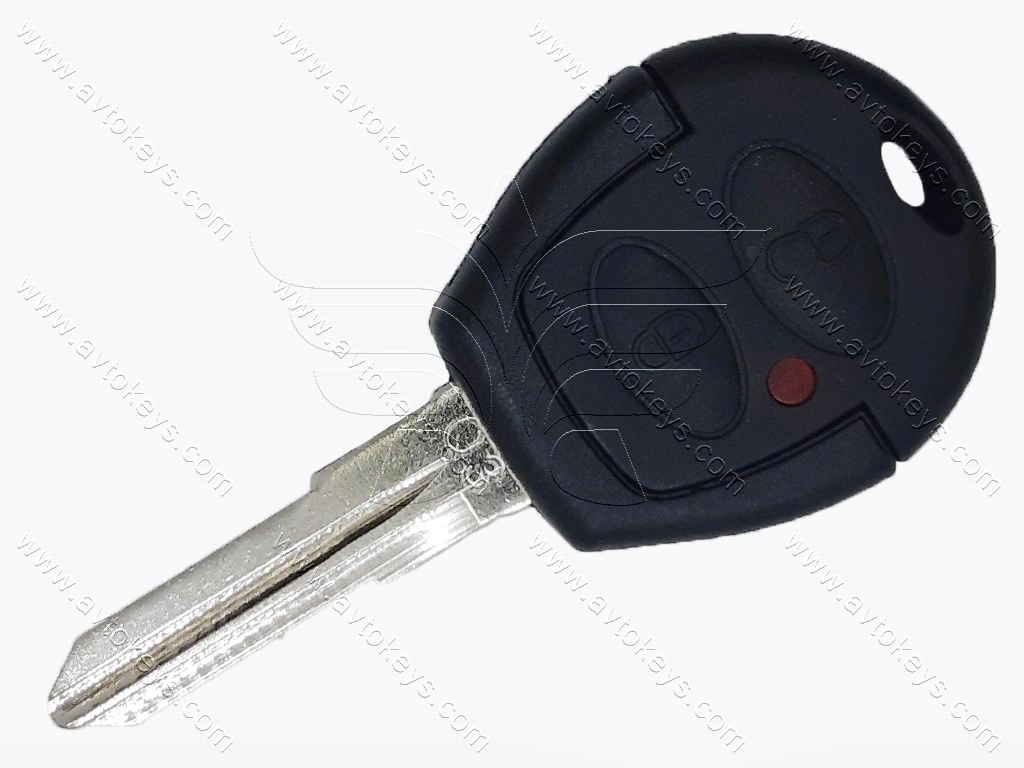 Корпус ключа Chery QQ3 (Q3), 2 кнопки
